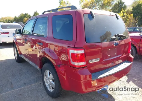 2011 Ford Escape Xlt z USA, uszkodzony, nr VIN 1FMCU0D74BKB59258